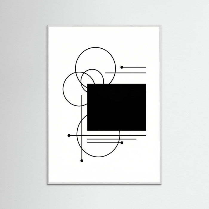 White Wood Art Print