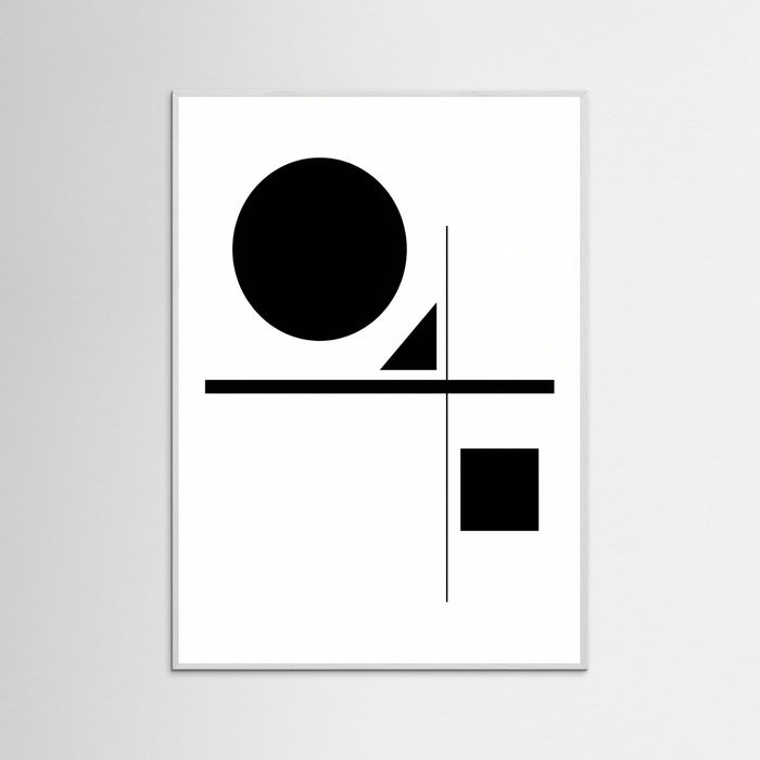 White Wood Art Print