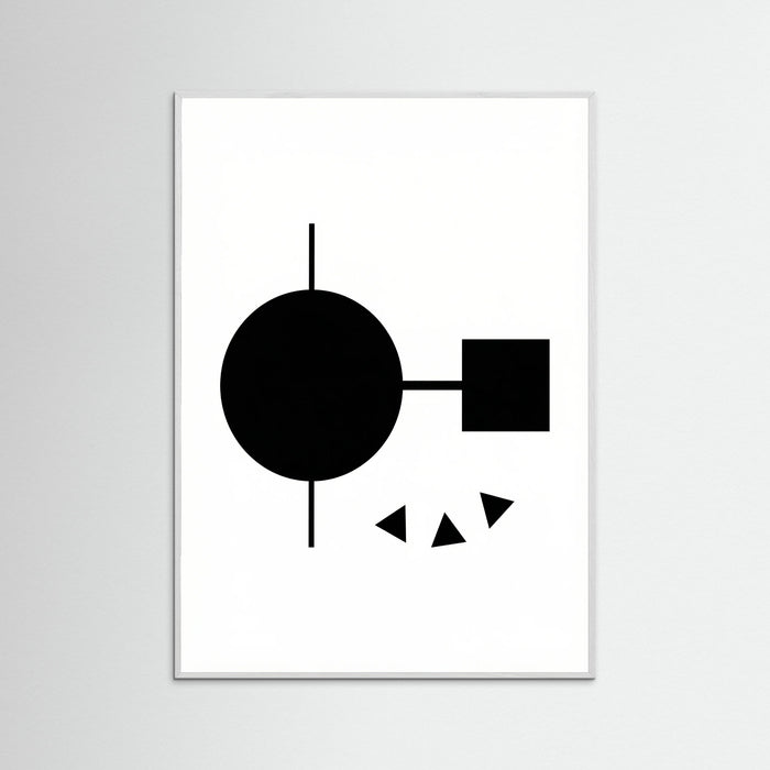 White Wood Art Print