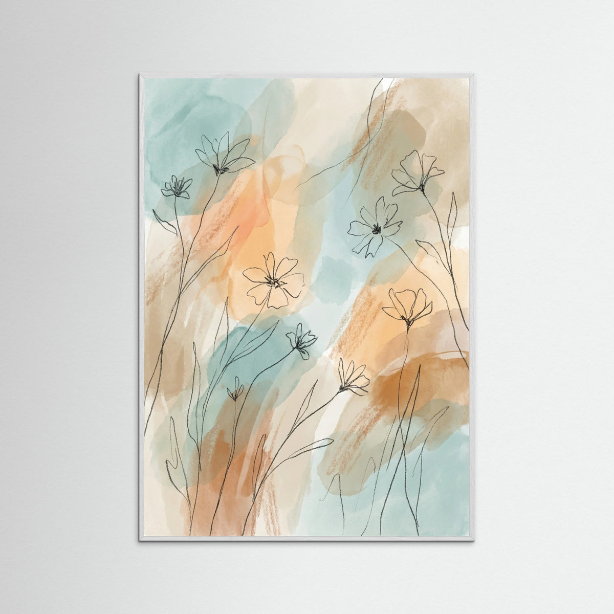 White Wood Azure Ascent