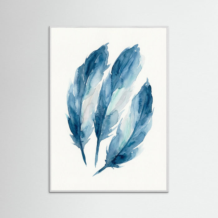 White Wood Azure Flow