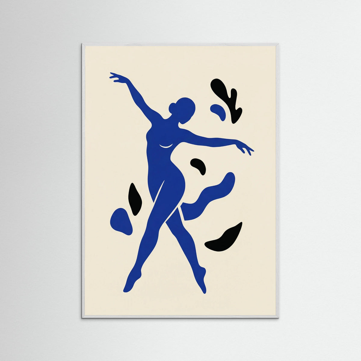 White Wood Azure Silhouettes