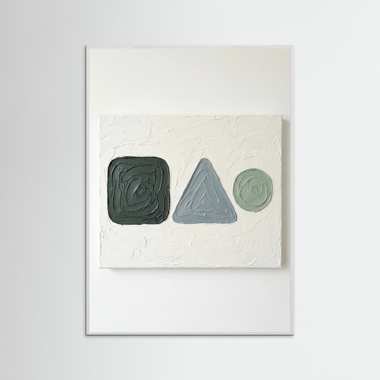 White Wood Balanced Forms