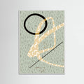 White Wood Balancegame(patternline) Poster