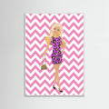 Barbie Zig Zag Poster – Poster und Kunstdruck