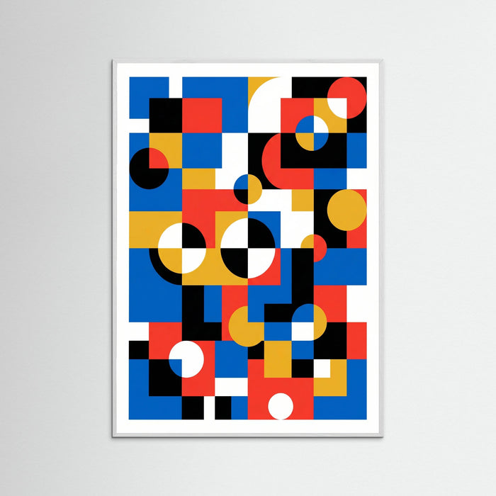 Bauhaus Rhythm – poster and art print