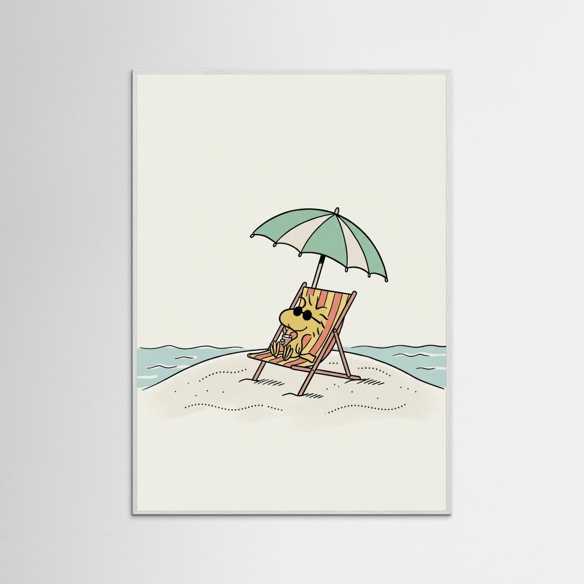 White Wood Beach Day