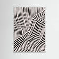 Beige Wave Pattern Poster – poster and art print