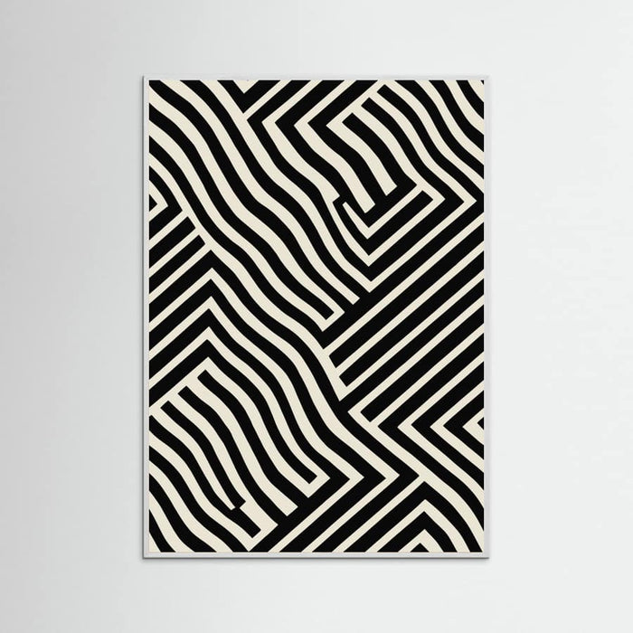 Black And White Poster – plakat og kunsttryk