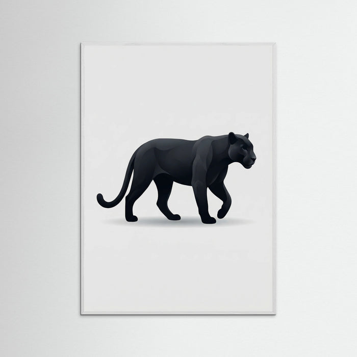 White Wood Black Stallion