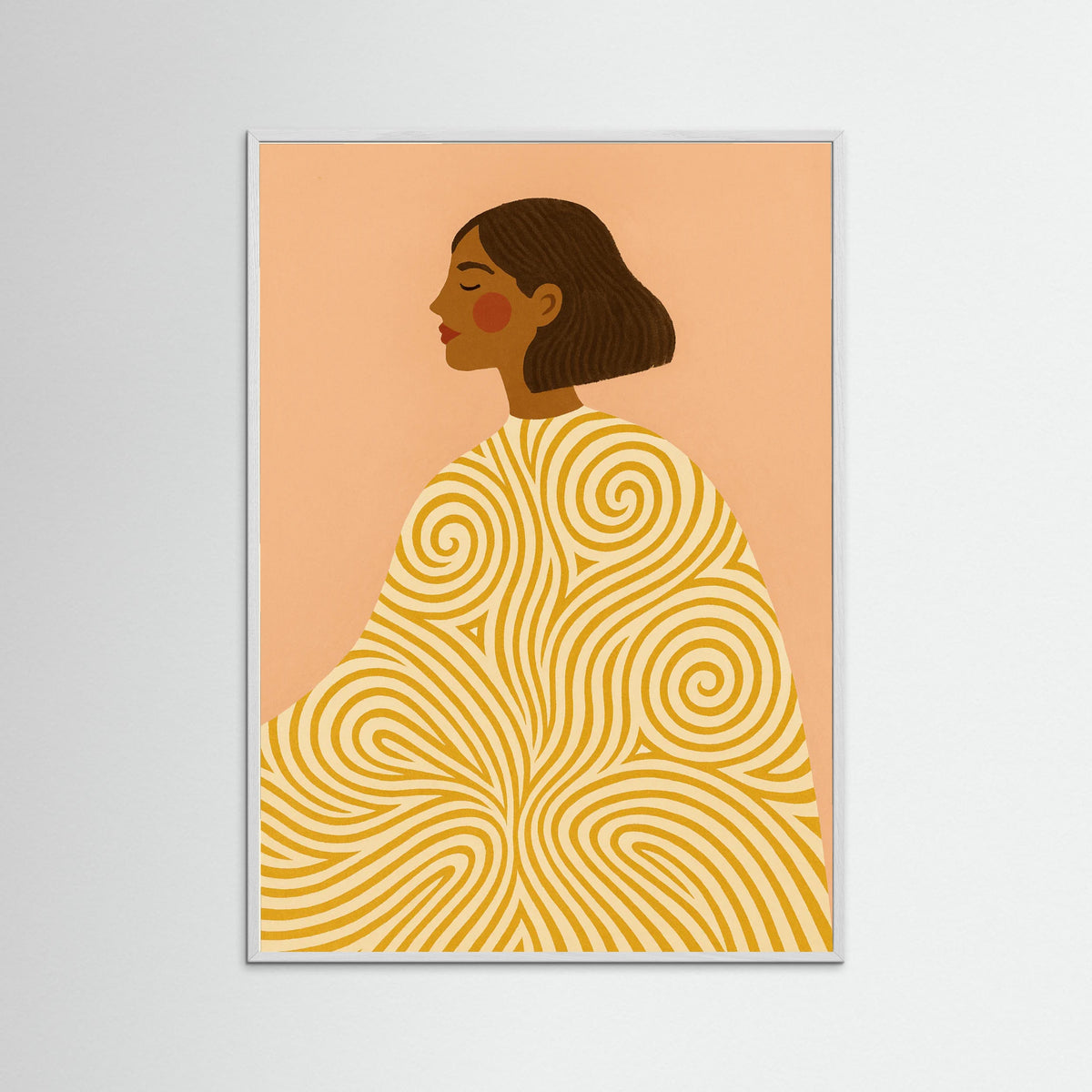 White Wood Blissful Wanderer