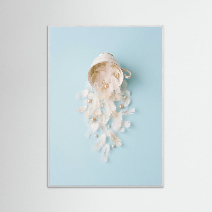 White Wood Blossom Cone