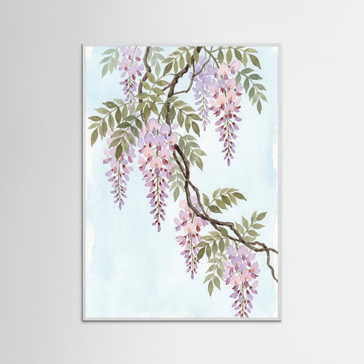 White Wood Blossom Serenity