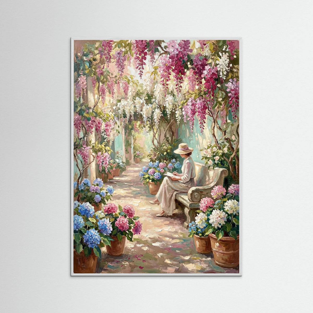 White Wood Blossom Tea Party