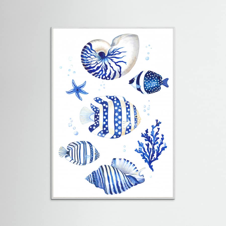 Poster Blue Marine – poster e stampa artistica