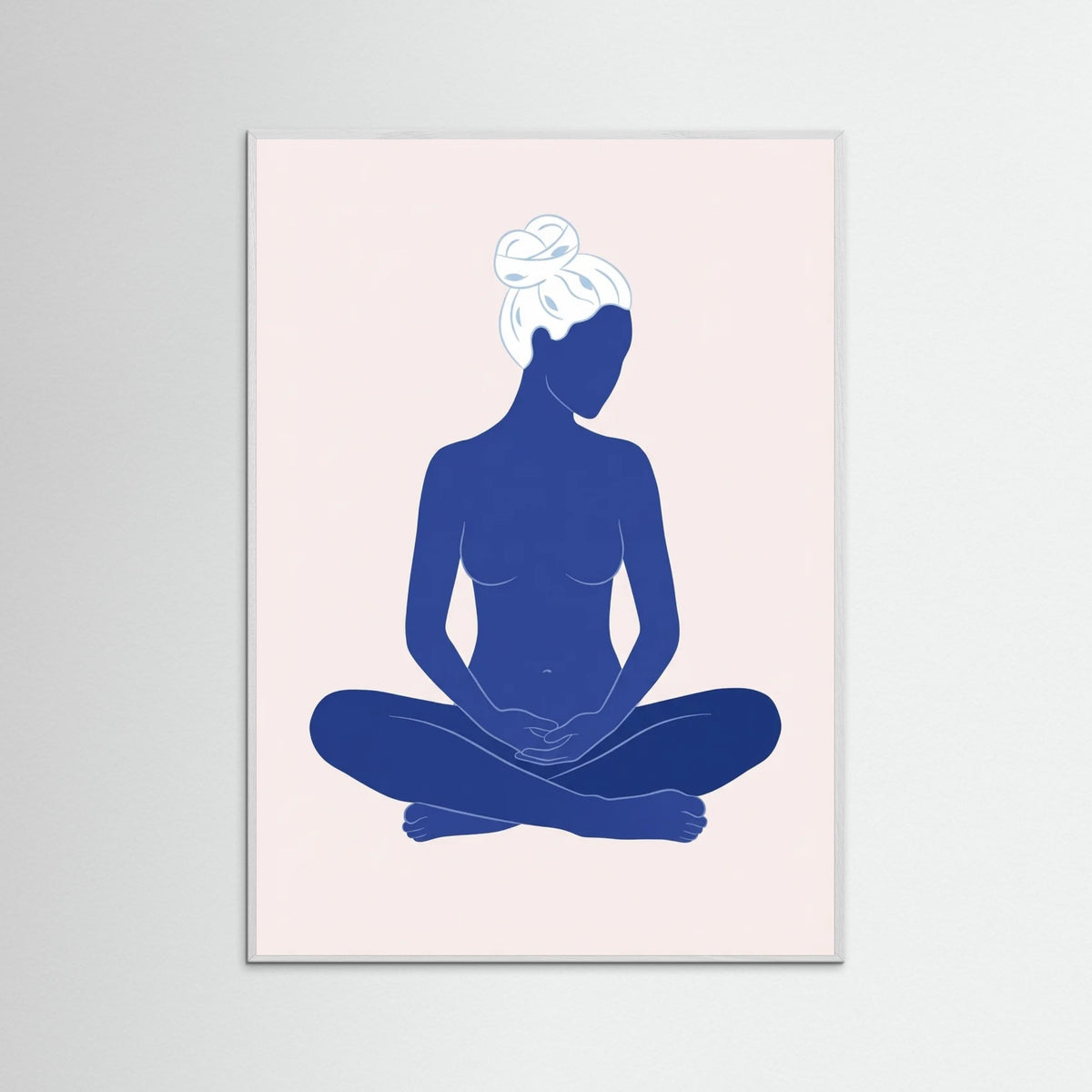 White Wood Blue Stillness