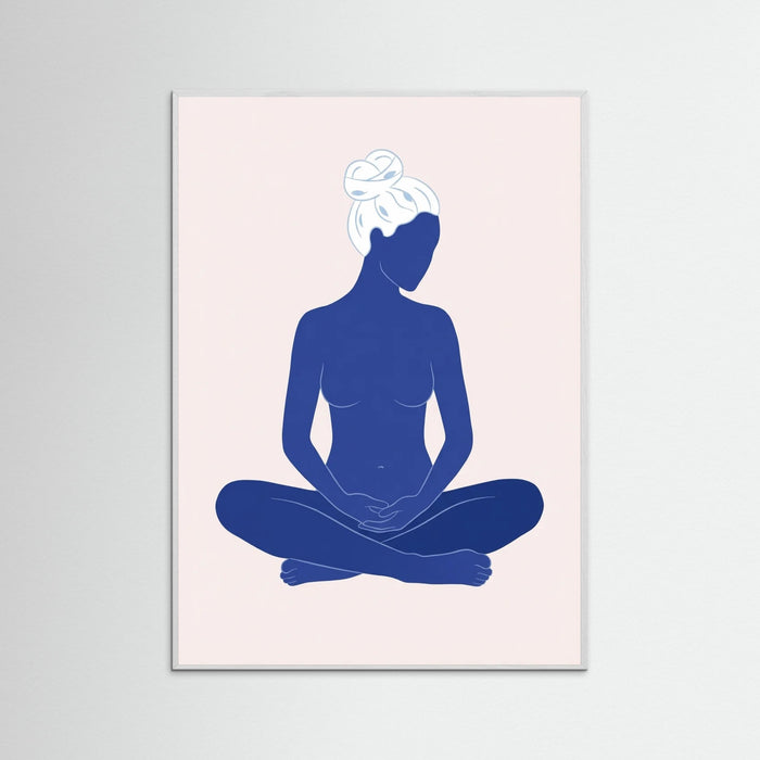 White Wood Blue Stillness
