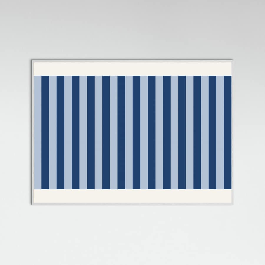 Poster Blue Stripes – poster e stampa artistica