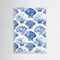 Blueshellpattern Poster – Poster und Kunstdruck