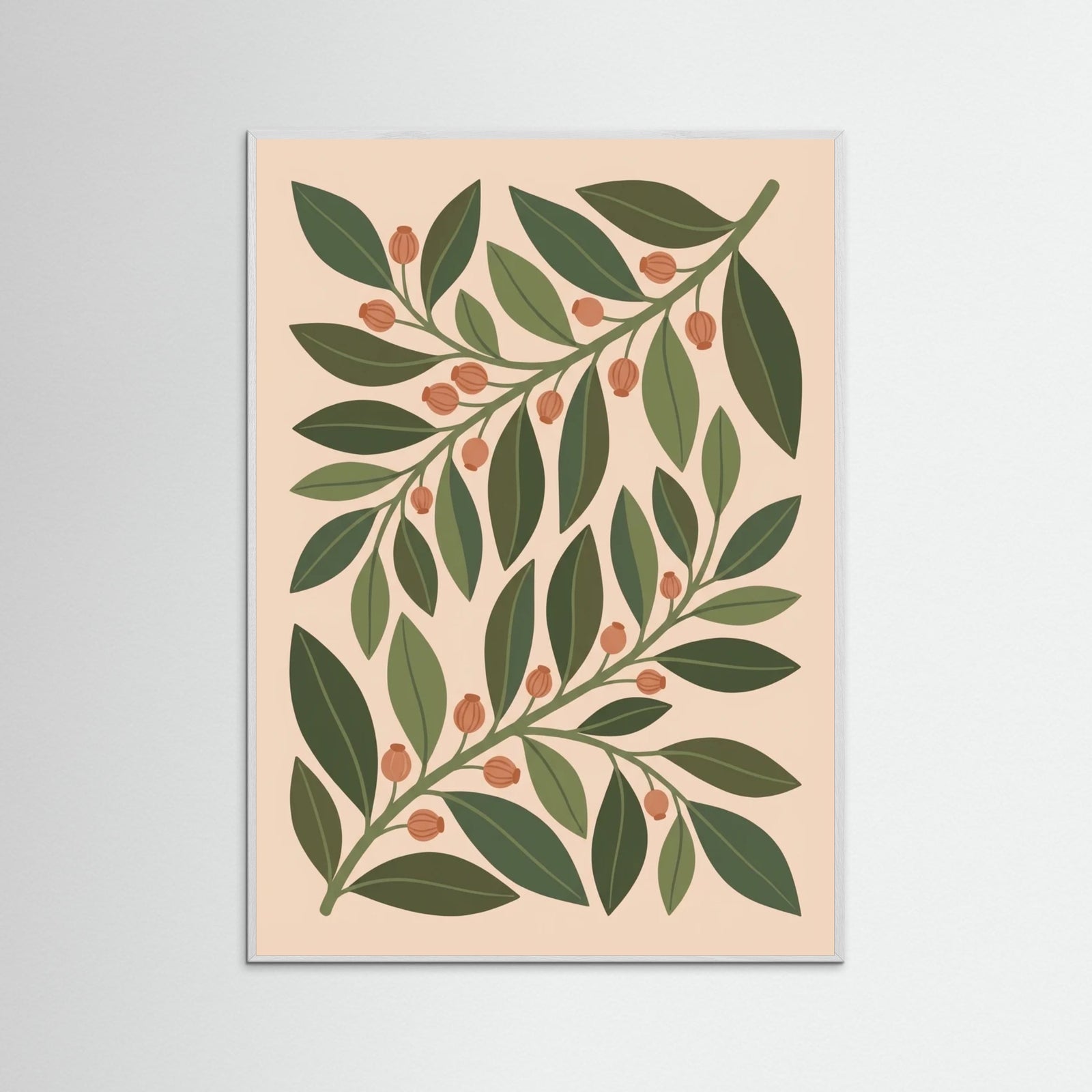 White Wood Blush Panel