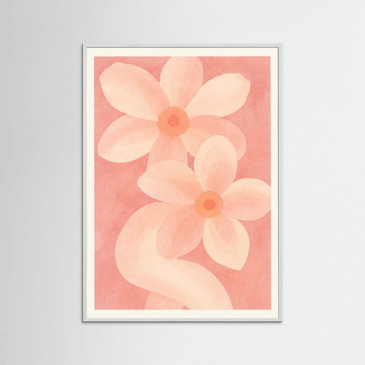 White Wood Blush Petals