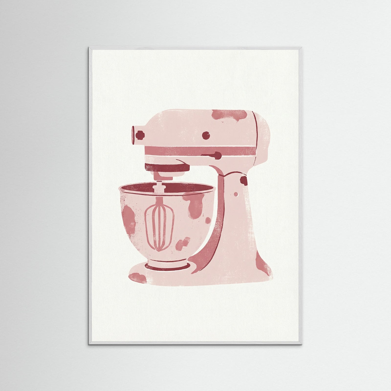 White Wood Blush Teapot