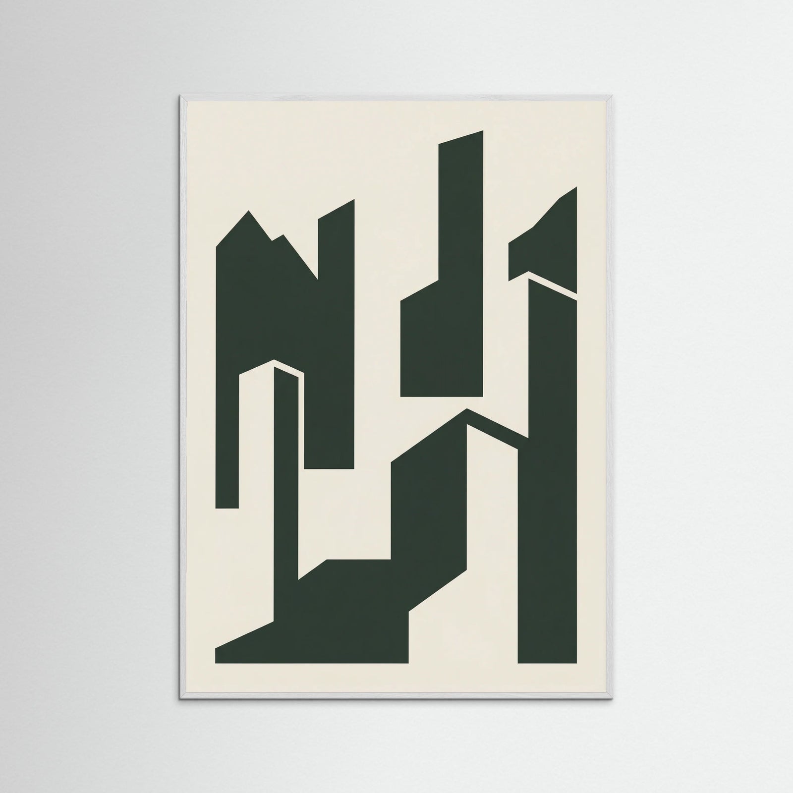 White Wood Bold Letterforms