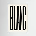 White Wood Bold Noir Statement
