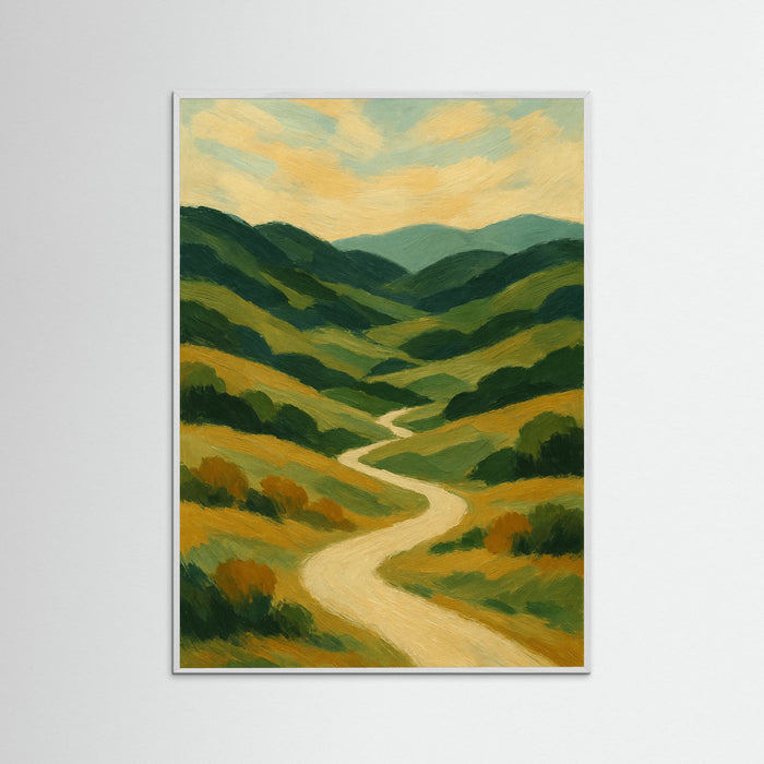 White Wood Bold flo Brushstrokes