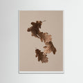 White Wood Botanical Forms