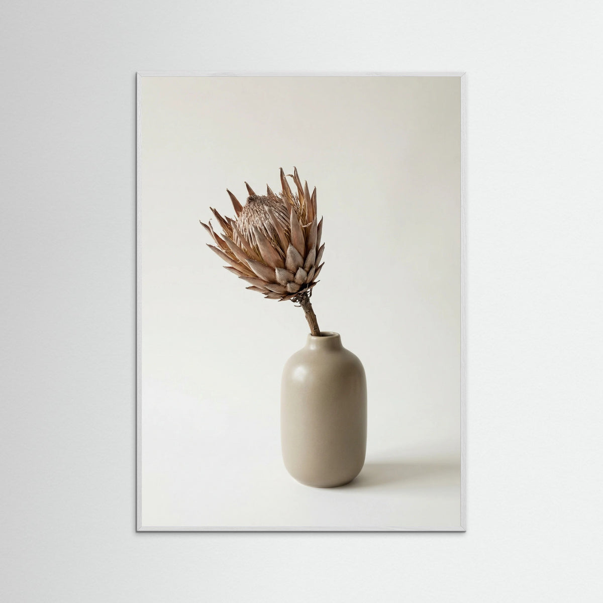 White Wood Botanical Gin Vase