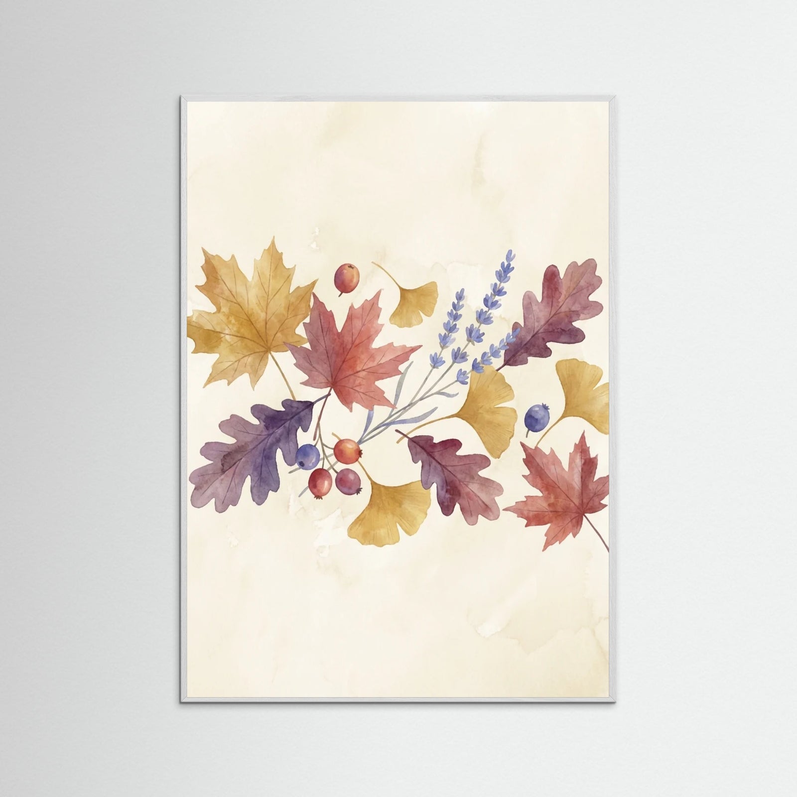 White Wood Botanical Harmony