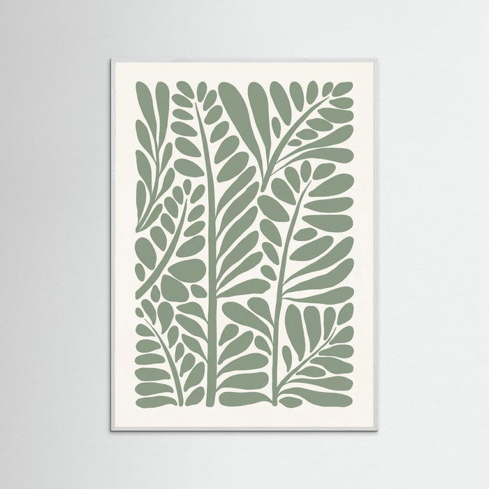 White Wood Botanical Harmony