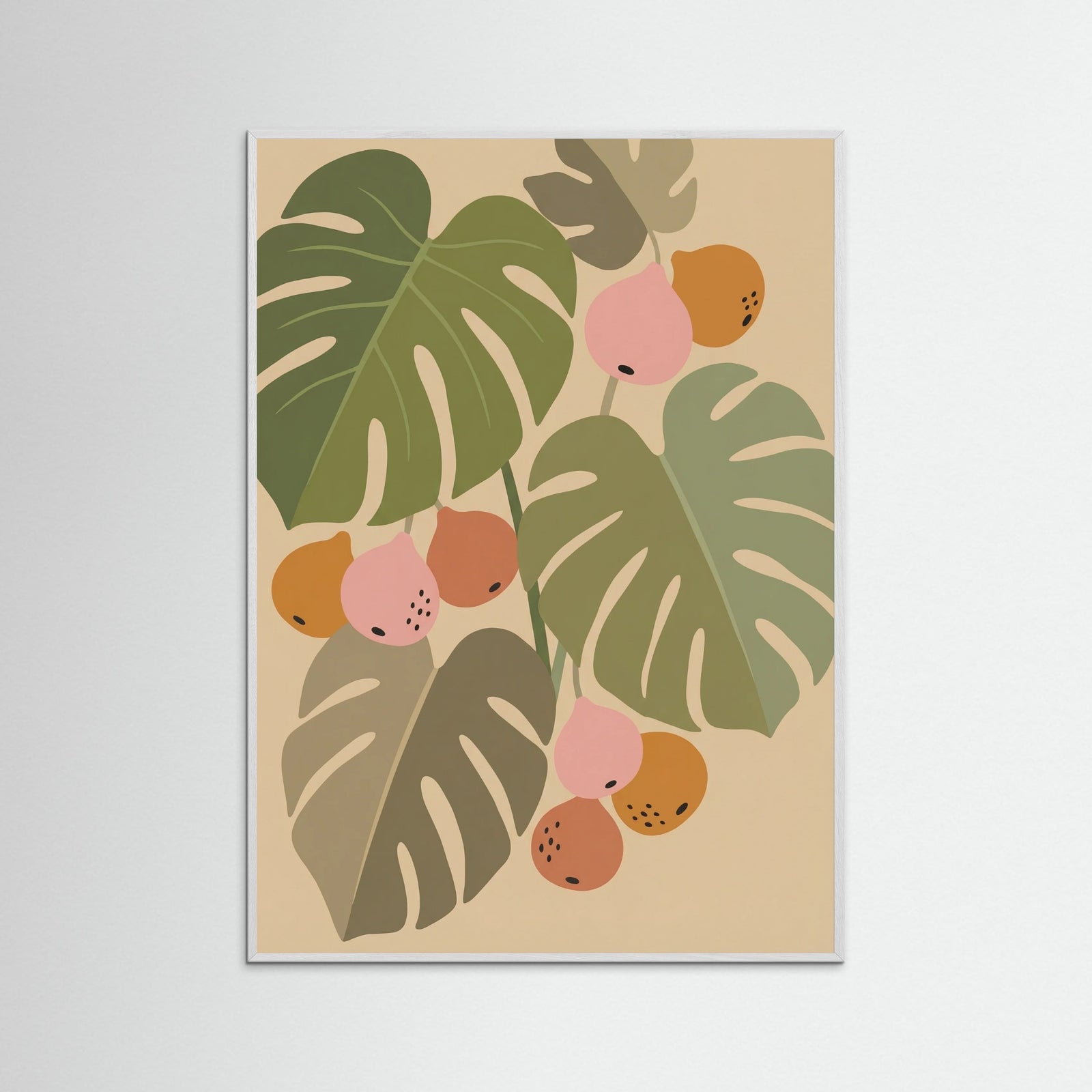 White Wood Botanical Harmony