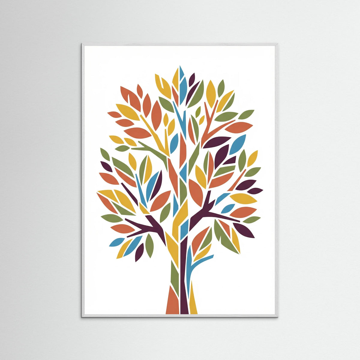 White Wood Botanical Rhythm