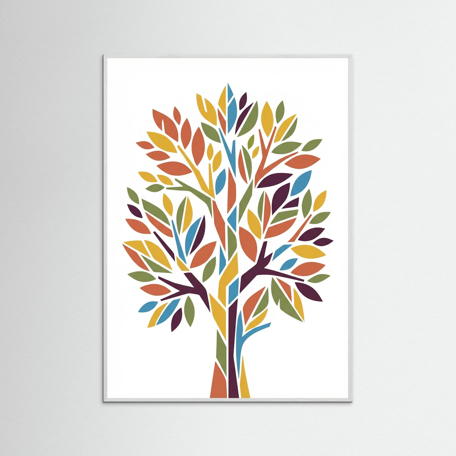 White Wood Botanical Rhythm