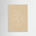 White Wood Botanical Simplicity