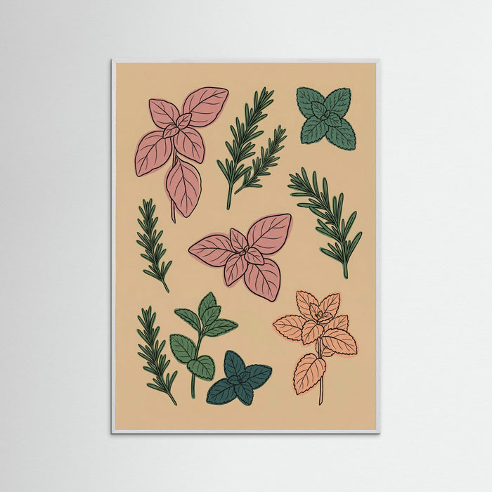 White Wood Botanical Sketchbook