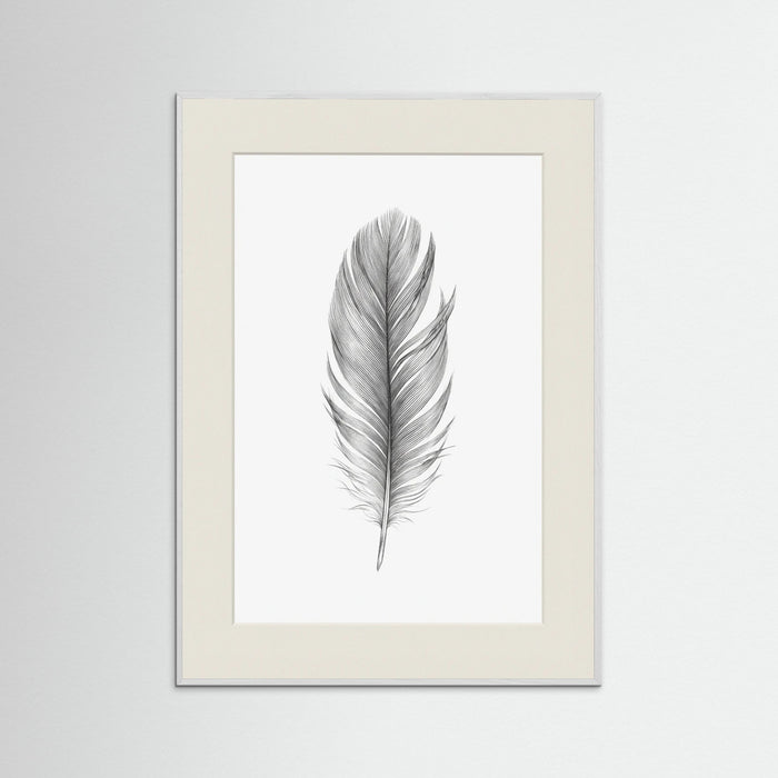 White Wood Botanical Whispers