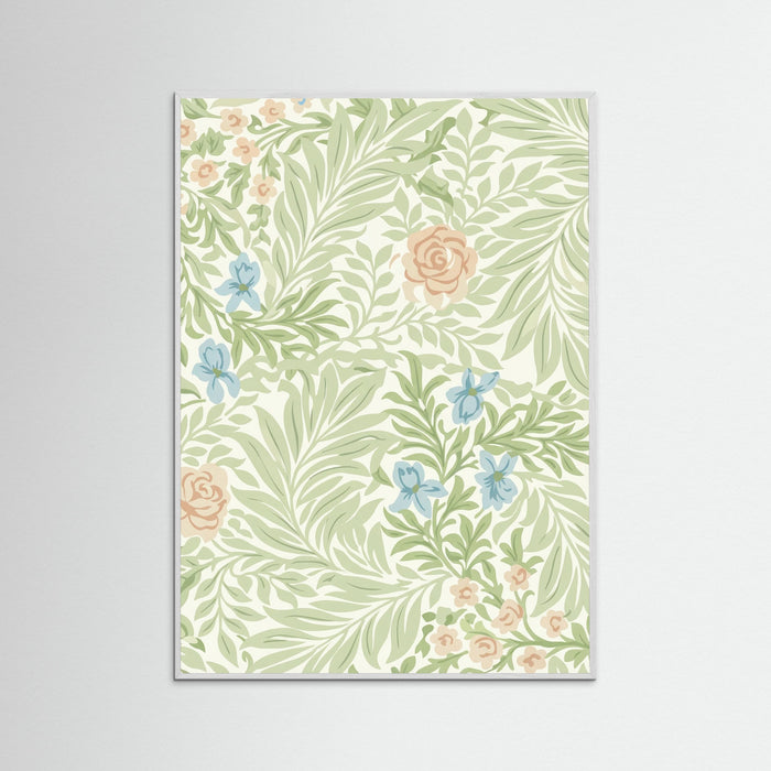 White Wood Botanical Whispers