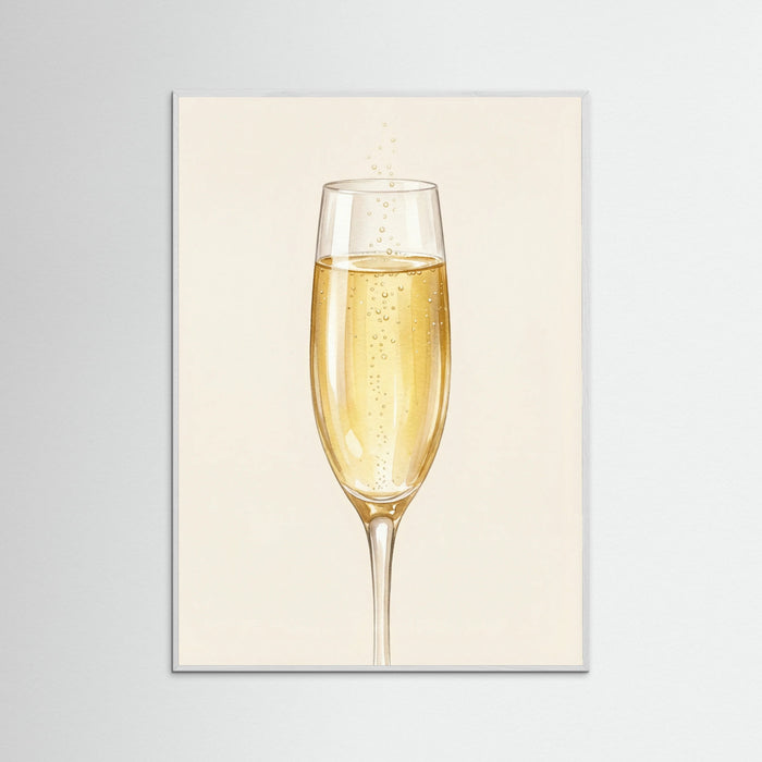 White Wood Bubbly Celebrations