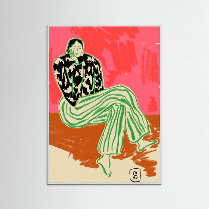 Poster Calm Woman Portrait – poster e stampa artistica