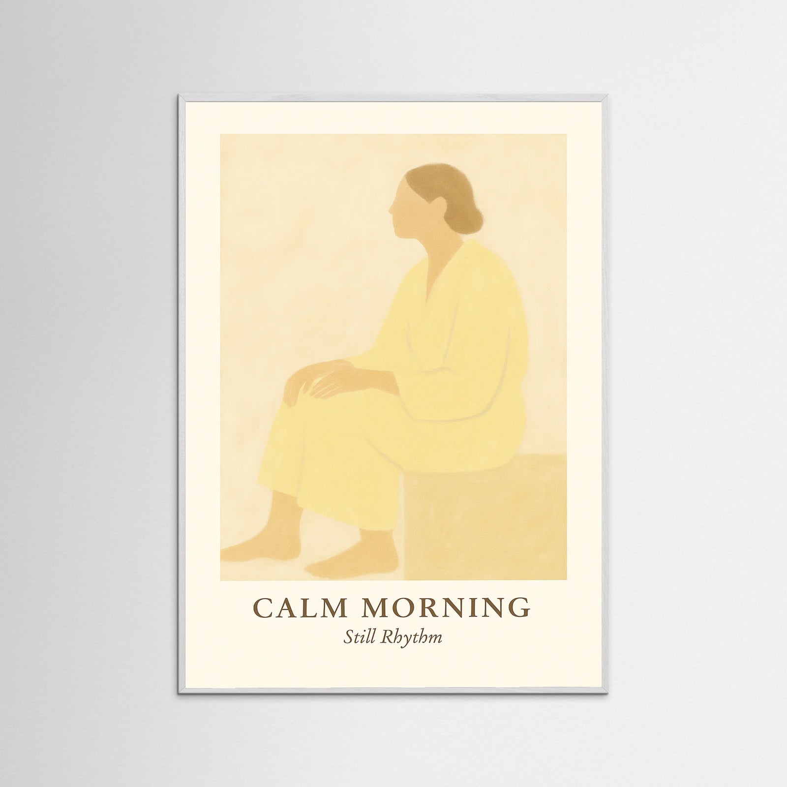 White Wood Calm morning