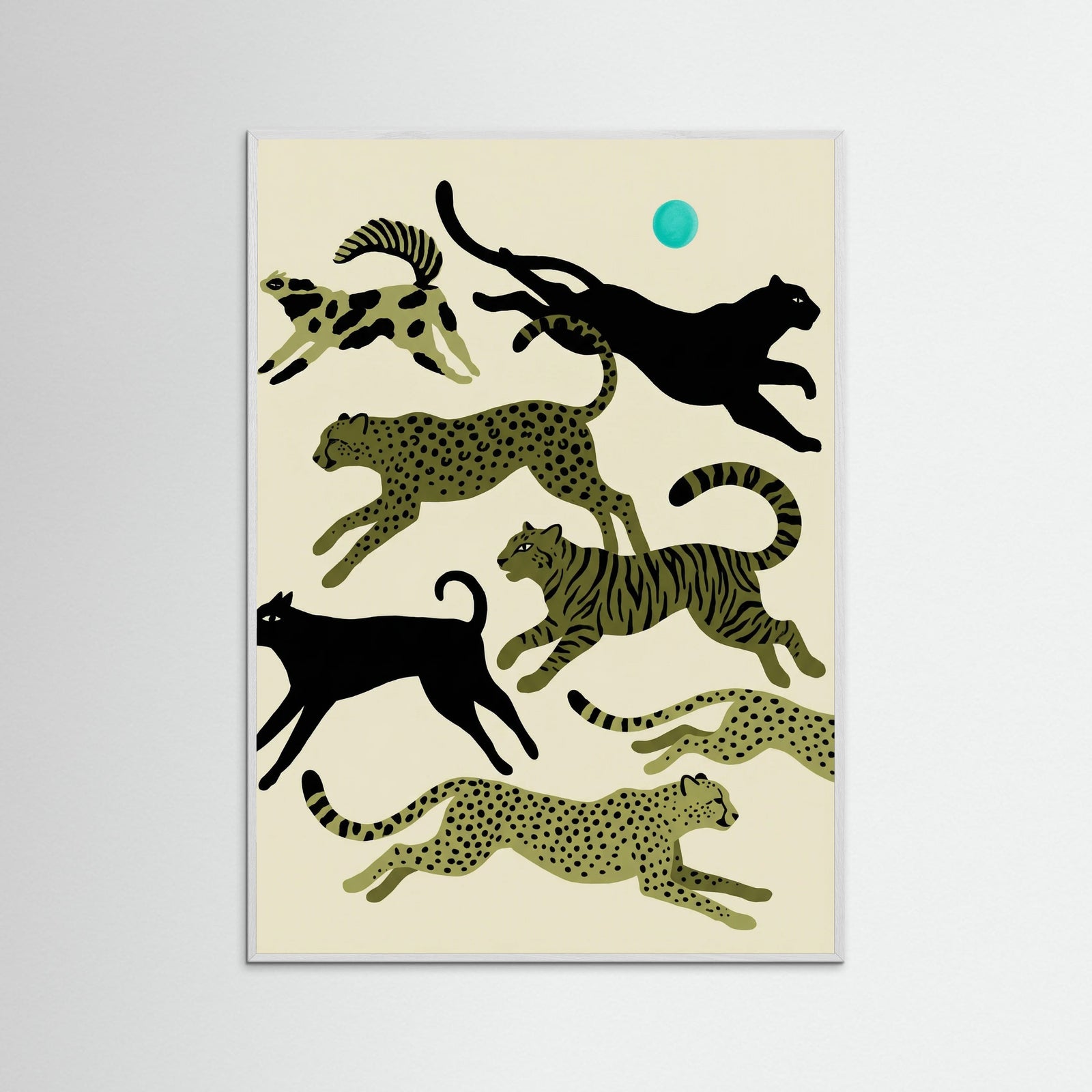 White Wood Canine Pursuit