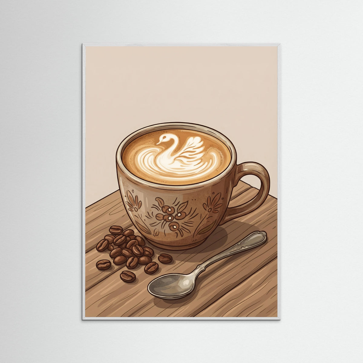White Wood Cappuccino Bliss