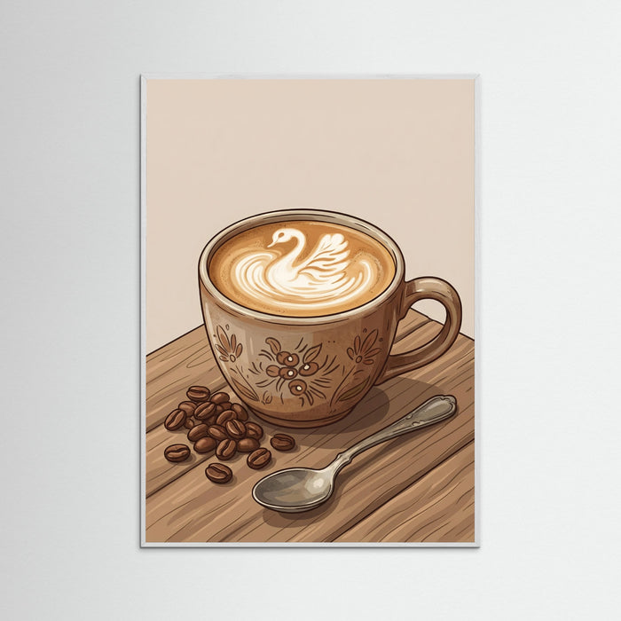 White Wood Cappuccino Bliss