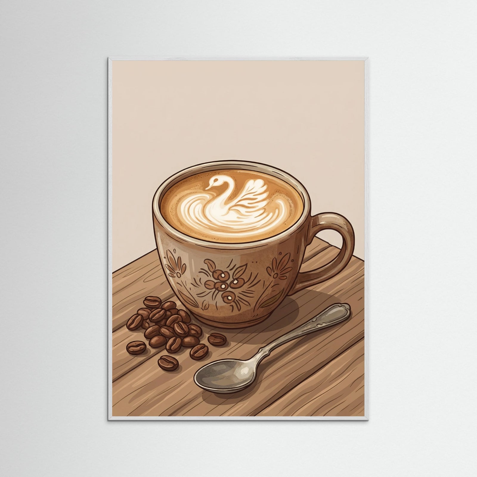 White Wood Cappuccino Bliss