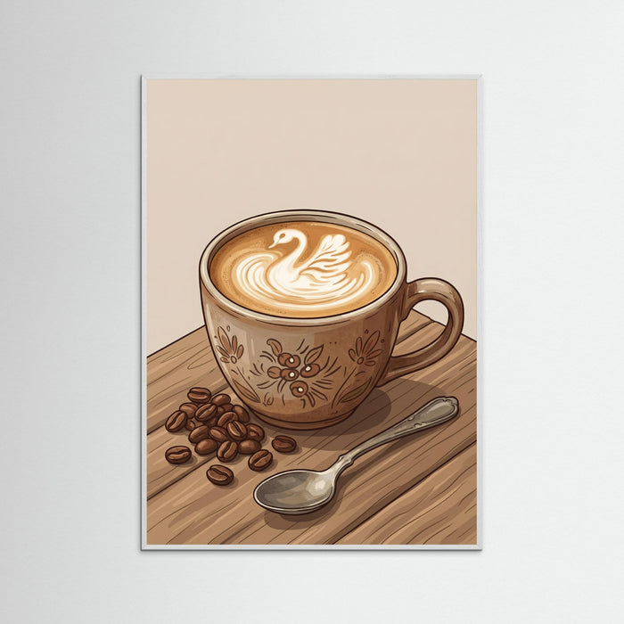 White Wood Cappuccino Bliss