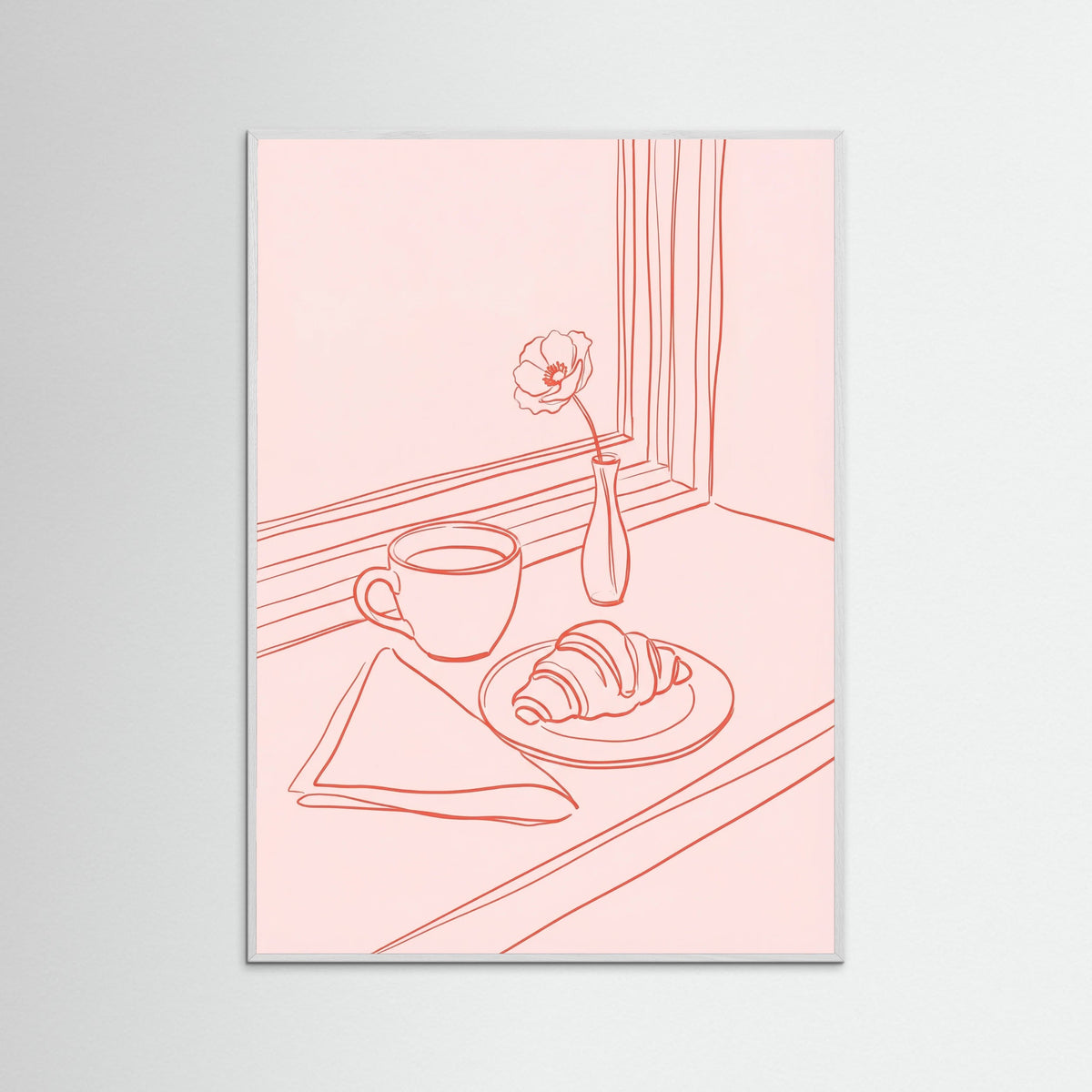 White Wood Casual Moment