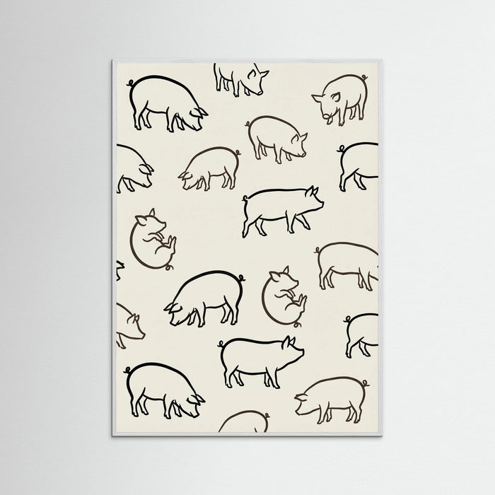 White Wood Cattle Grid